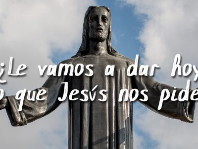 viuda Jesús nos pide