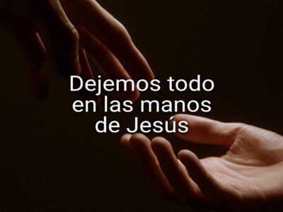 manos de Jesús