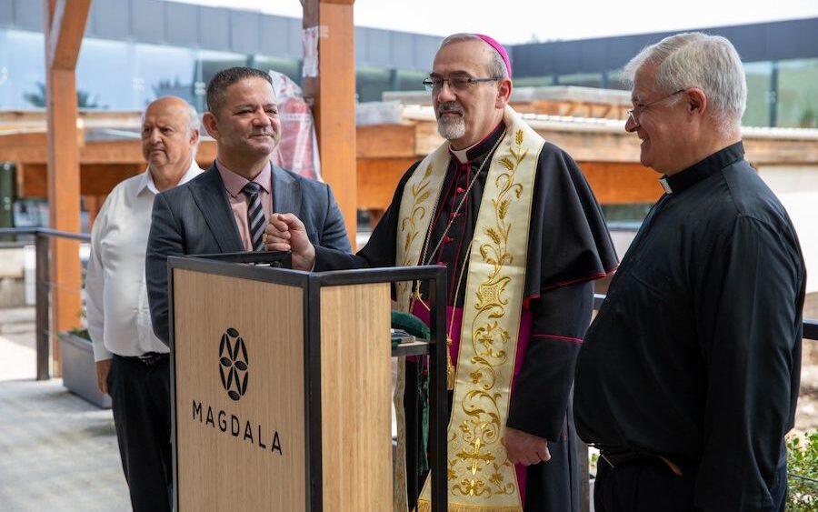 El Patriarca de Jerusalén inaugura el Centro de Visitantes Magdala, en Galilea