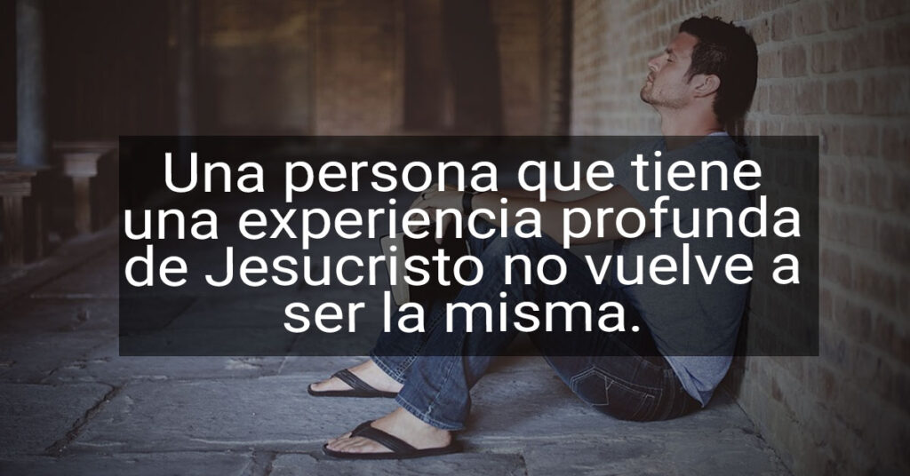 experiencia personal con Jesús