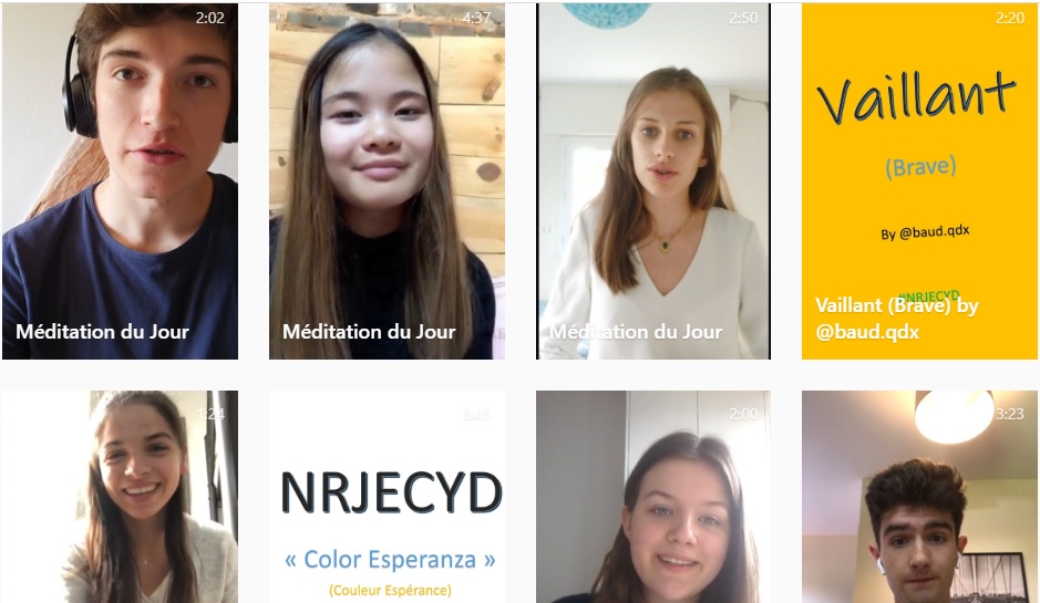 ECYD campaigns on Instagram to tackle confinement.