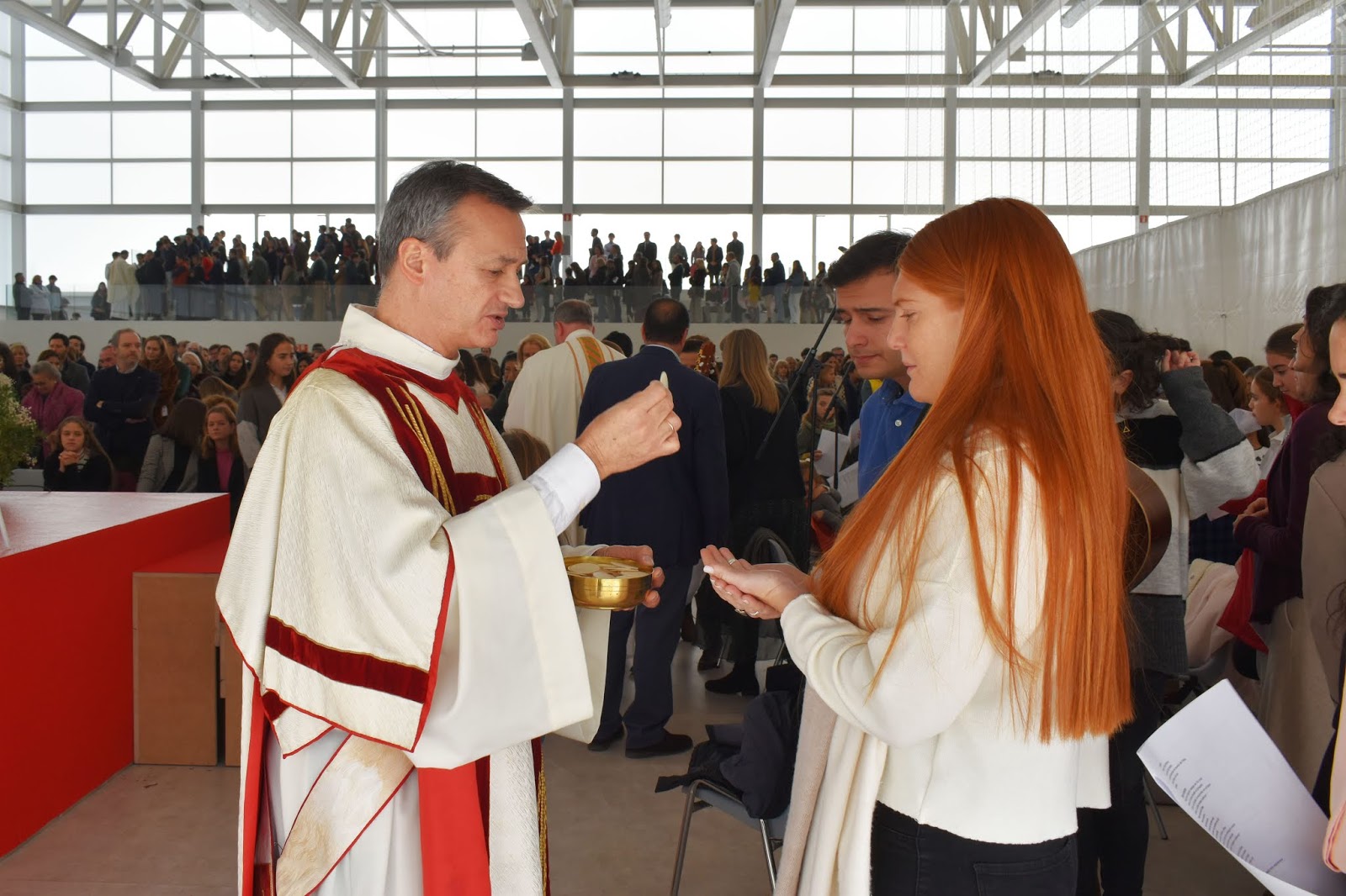 "Every moment I live as a deacon and always have in mind dedication to others."
