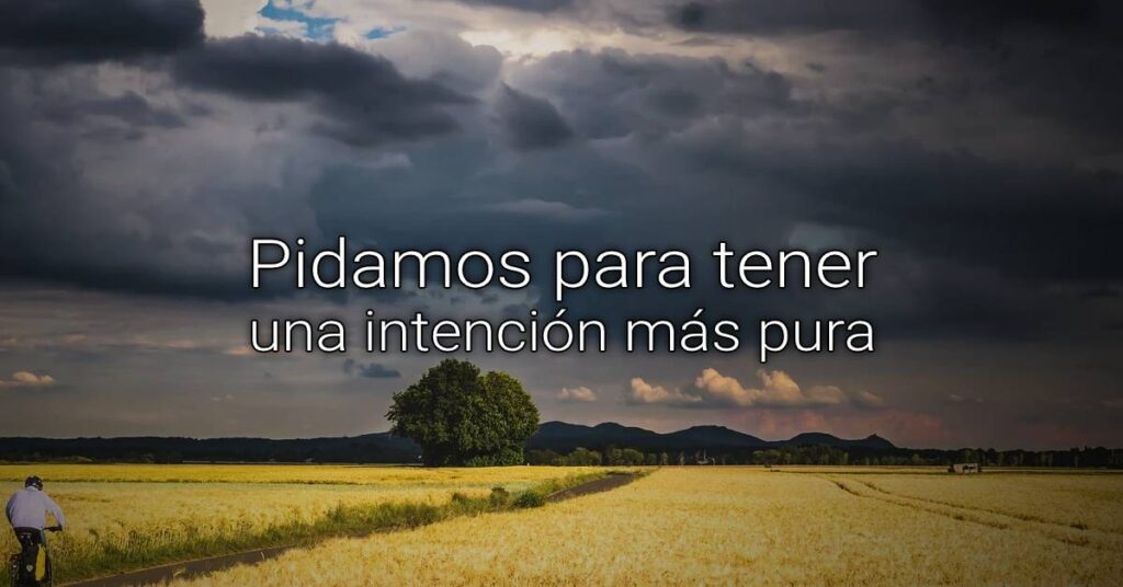 purest intention
