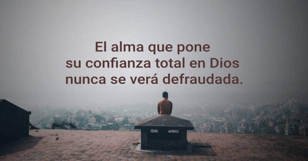confianza total en Dios