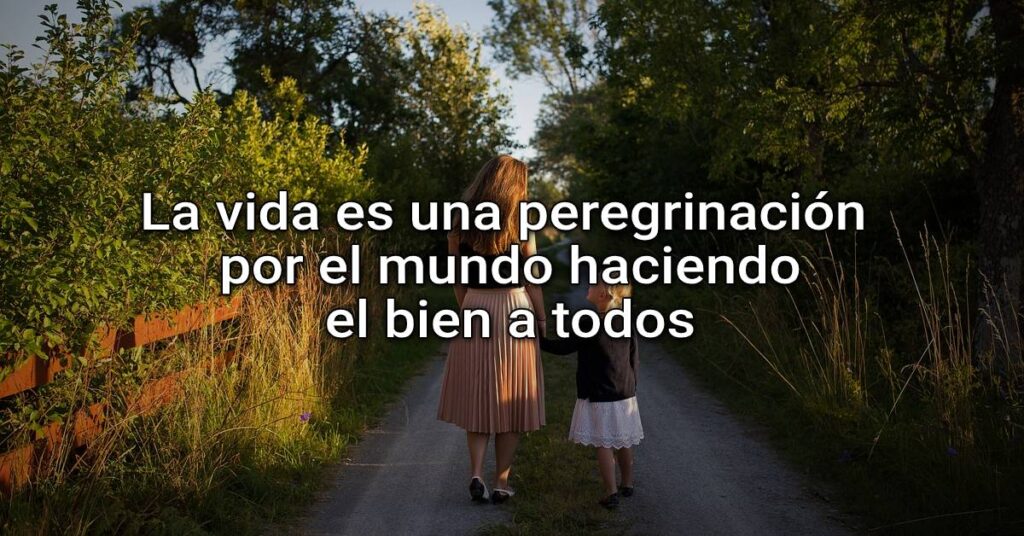 Es una peregrinación