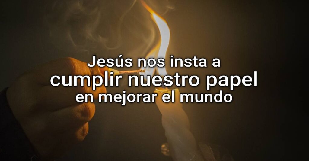 Jesús nos insta