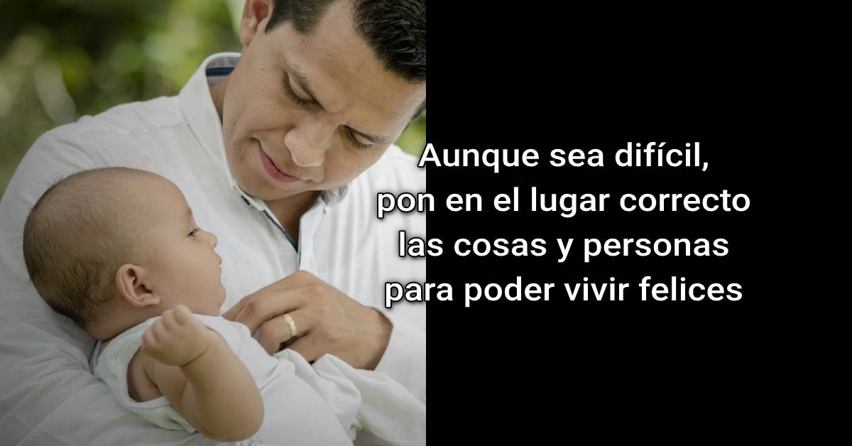 el lugar correcto las cosas