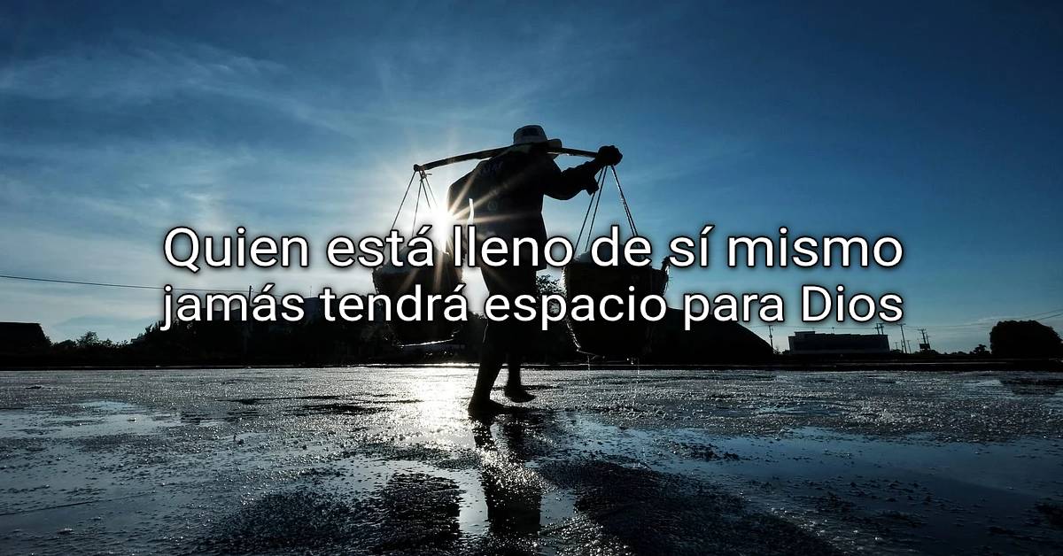 lleno de sí mismo