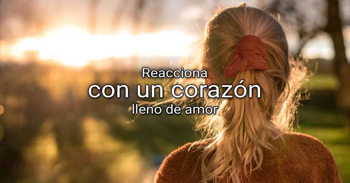 corazón lleno de amor,