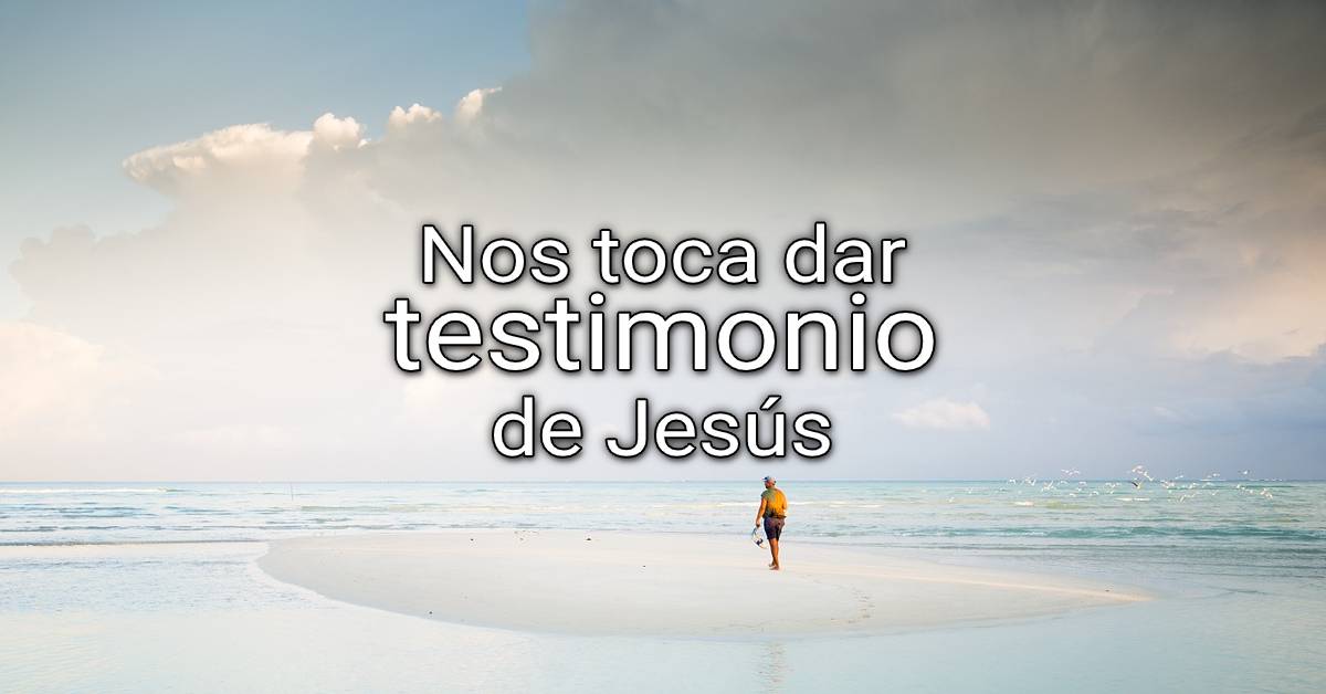 dar testimonio