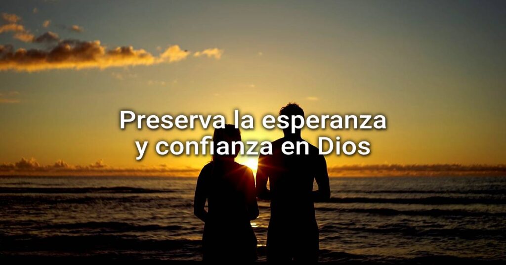 esperanza y confianza