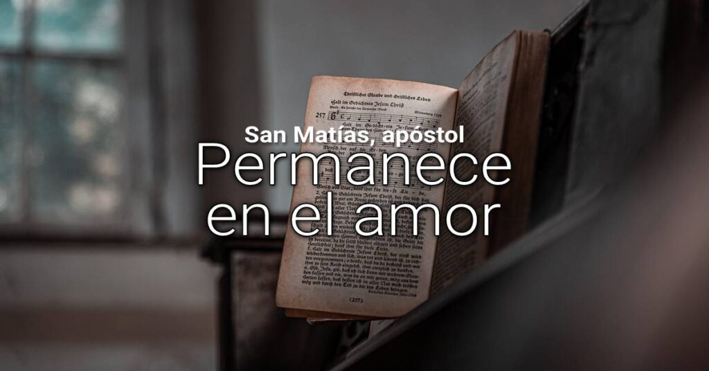 Permanezcan en mi amor