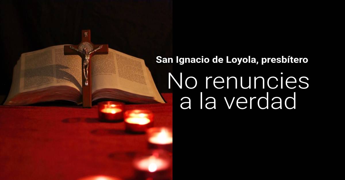renunciar a la verdad