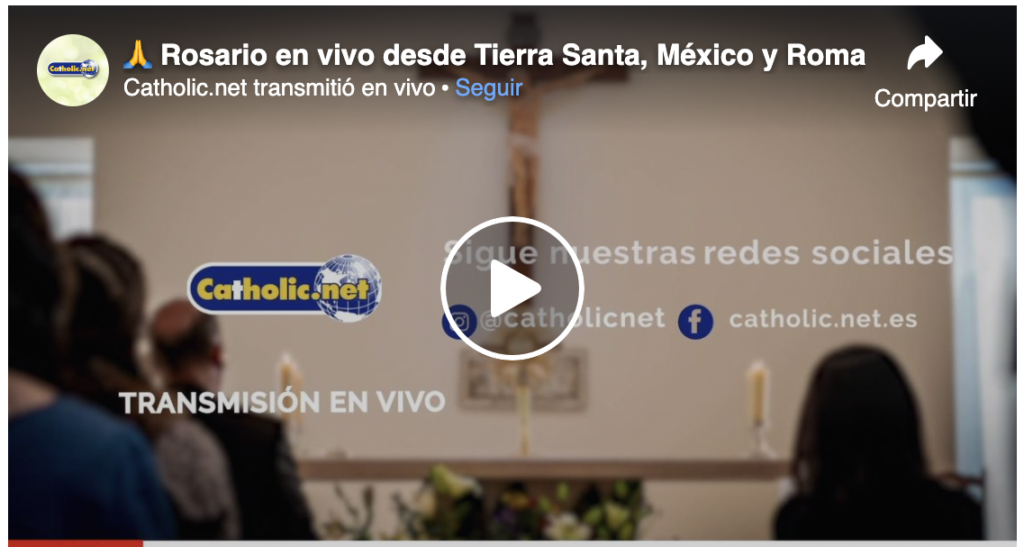 400 thousand people unite to pray the Rosary