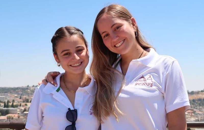 Cristina González y el curso internacional de formadores en Tierra Santa