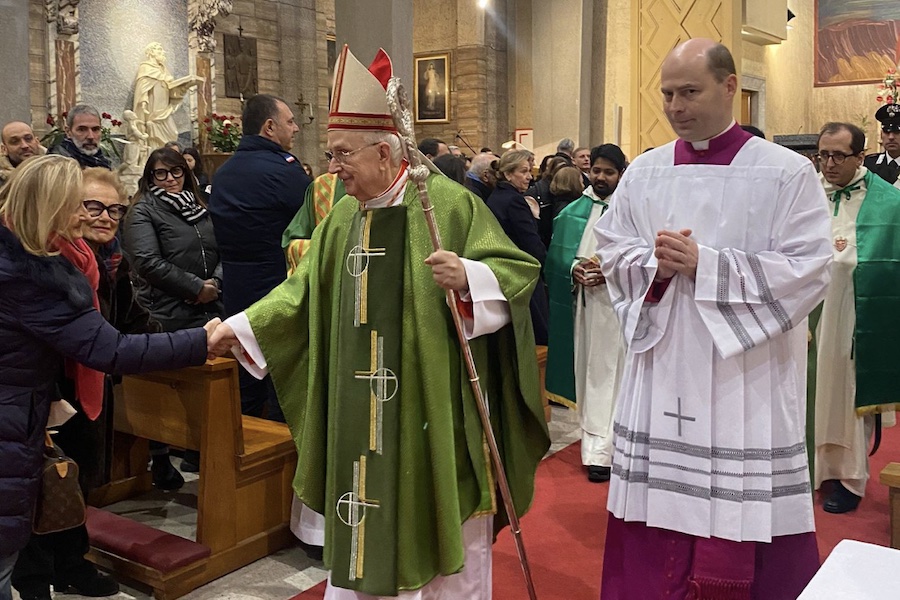 Card. Fernando Vérgez, L.C, toma posesión de la diaconía de Santa María de la Merced y de San Adrián