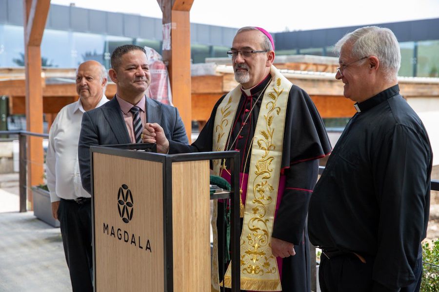 El Patriarca de Jerusalén inaugura el Centro de Visitantes Magdala, en Galilea