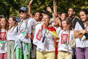Thousands of young people are present at WYD
