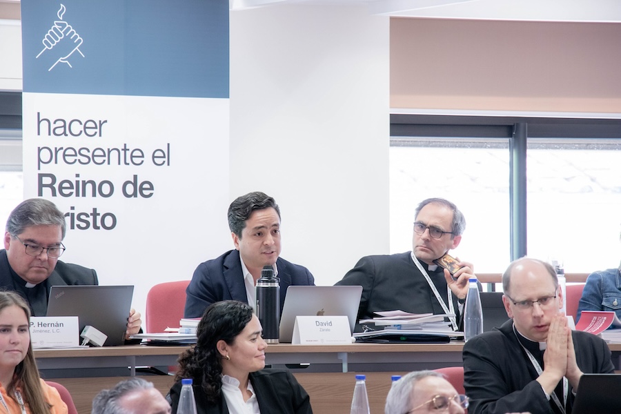 David Zárate, laico que asistirá a la Plenaria General