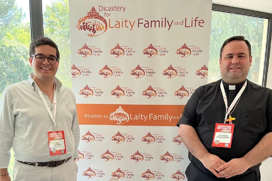 H. Nicolás Brown, L.C., and Pablo Villagrán, a Regnum Christi layman from Madrid.