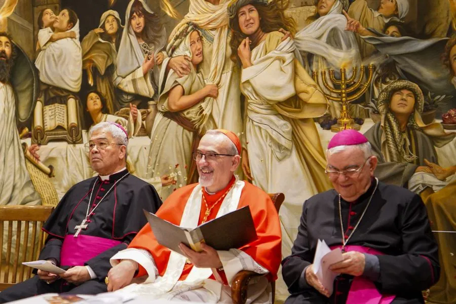 En Jerusalén, una sala que revive el nacimiento de la Iglesia