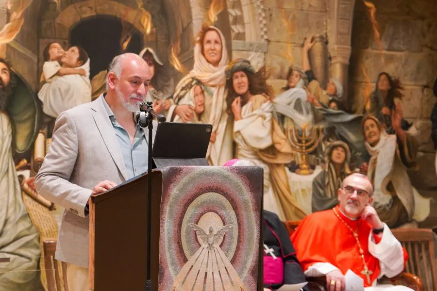 En Jerusalén, una sala que revive el nacimiento de la Iglesia